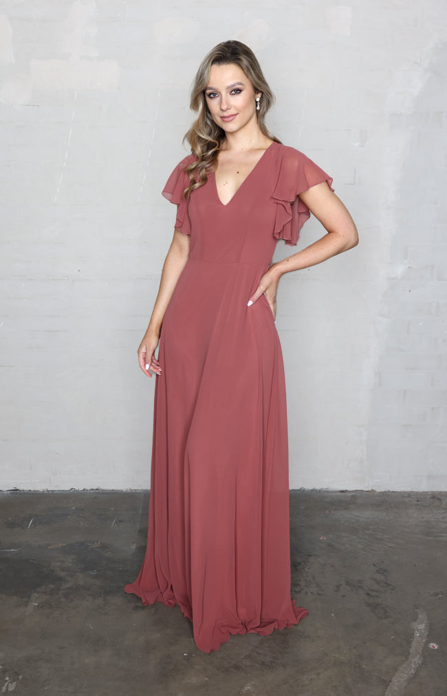 Maye Gown - Marsala