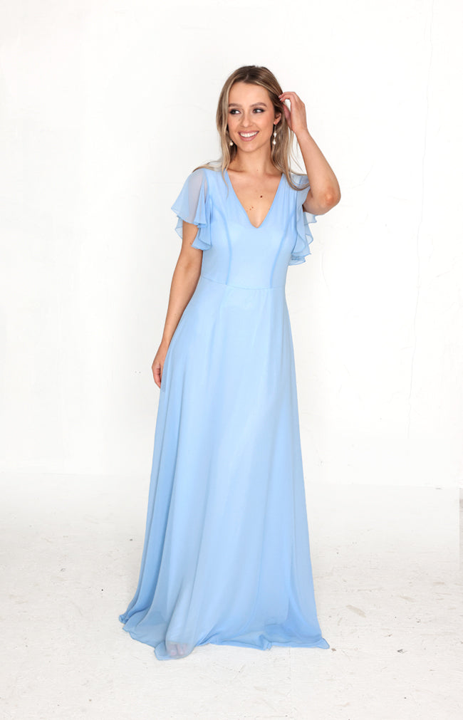 Maye Gown - Cashmere Blue