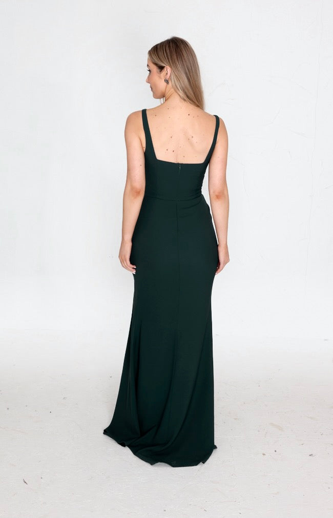 Edwina Gown - Forest Green