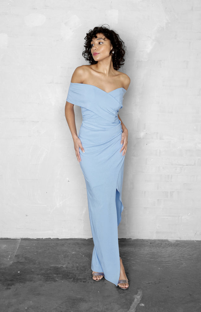 Vivienne Gown - Cashmere Blue