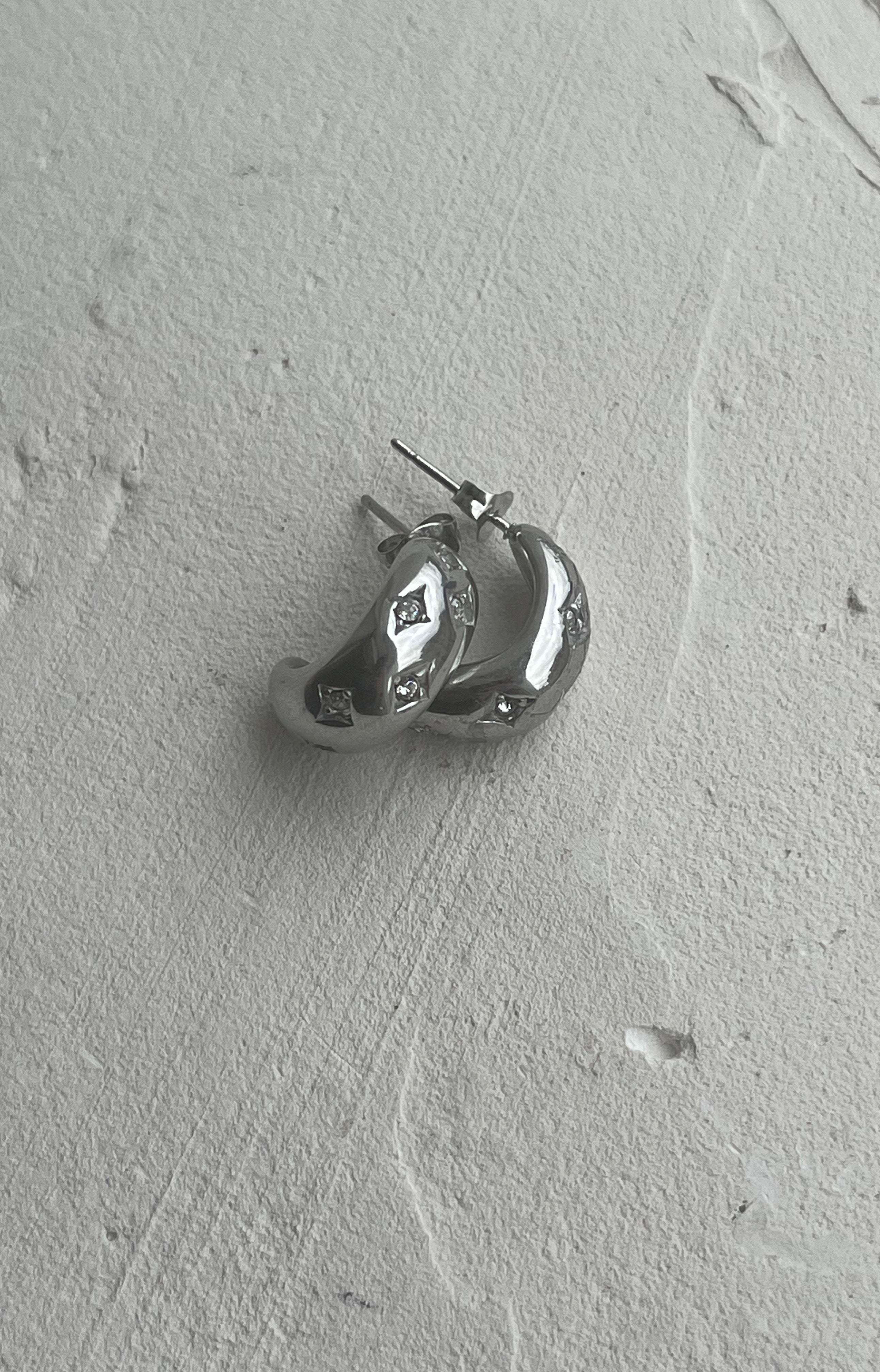 Margarita Earrings - Silver Plated