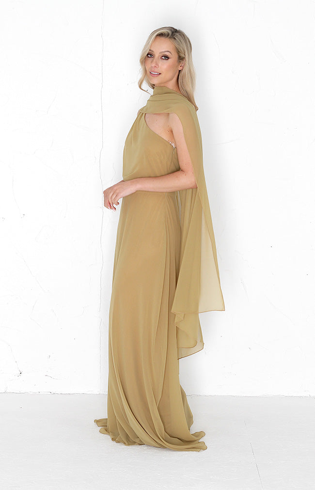 Chiffon Shawl - Desert Sand