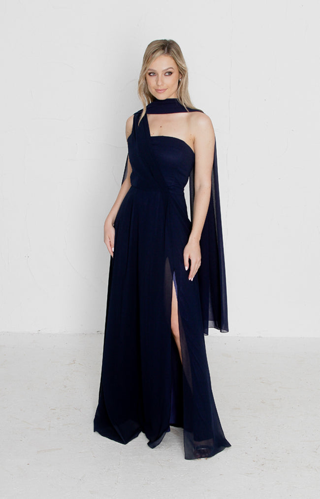 Chiffon Shawl - Midnight
