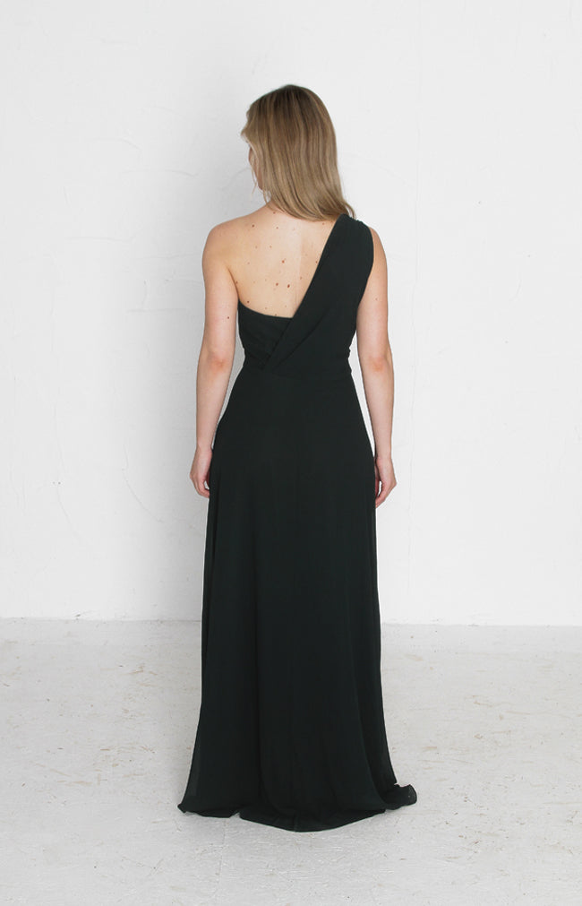 Maddox Gown - Forest Green