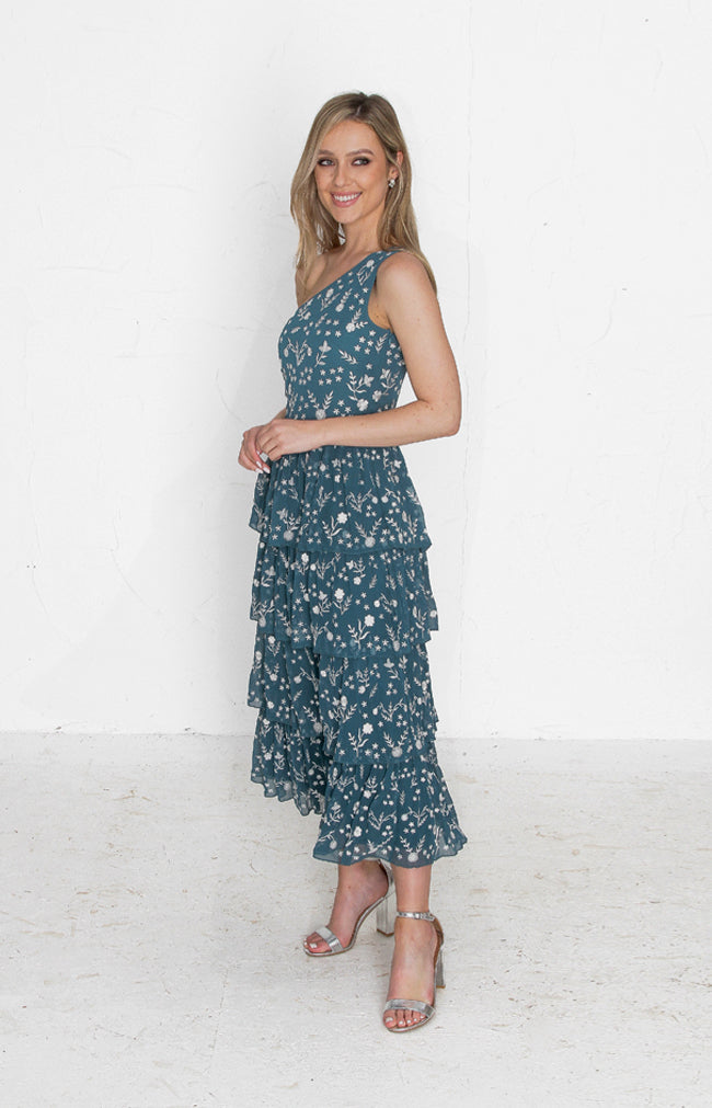 Rebecca Dress - Teal