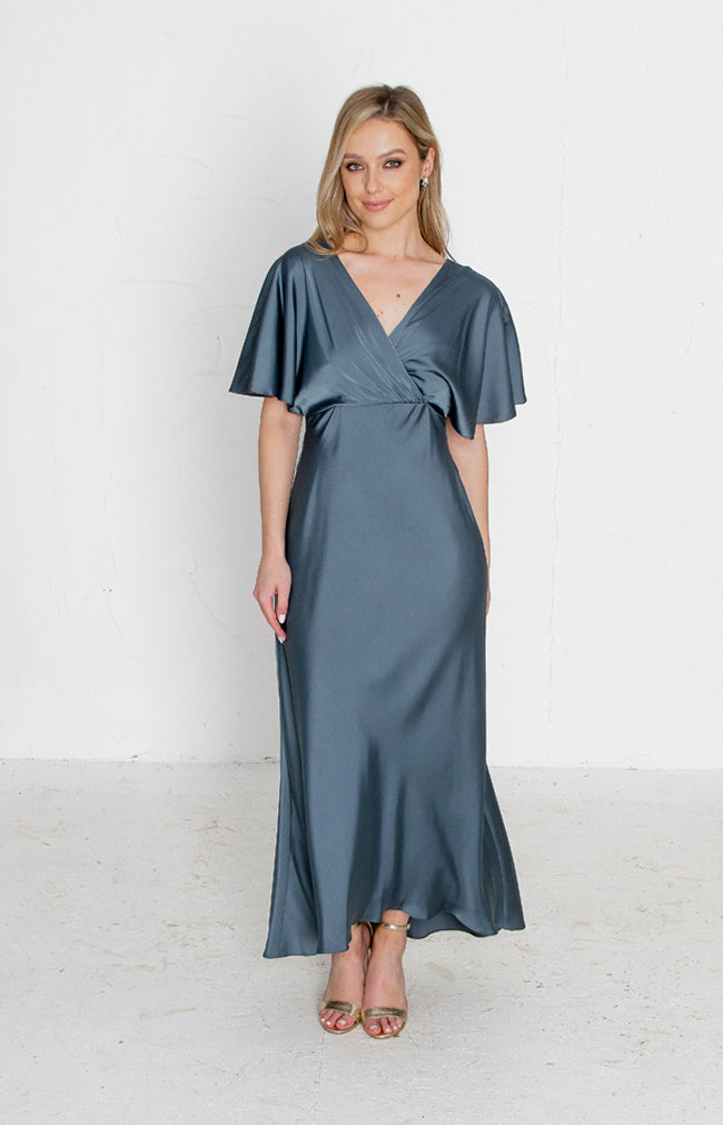 Audrey Dress - Petrol