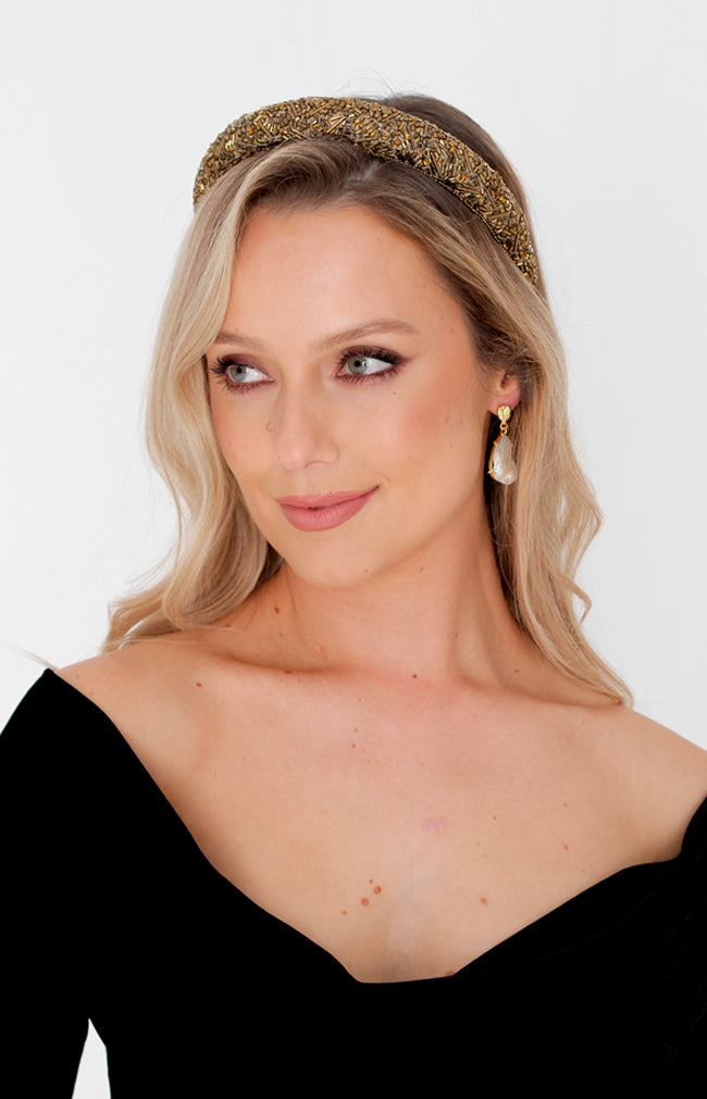 Margot Headband - Gold