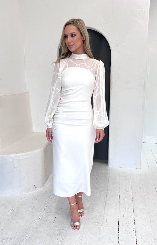 Eleanor Dress  - Ivory