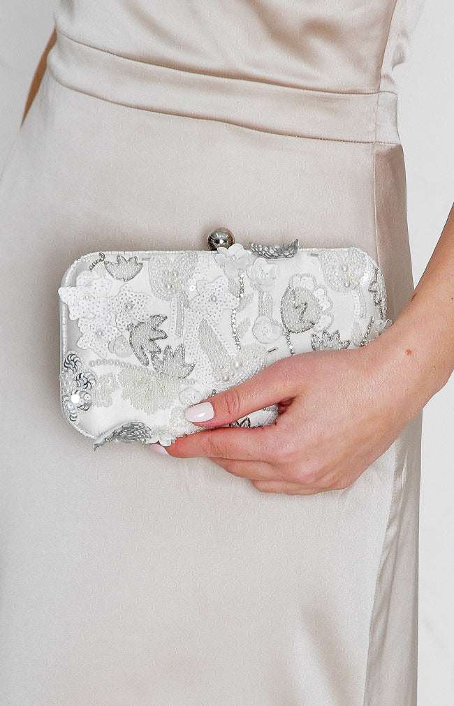 Birdie Handbag - Ivory Multi