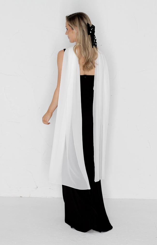 Chiffon Shawl - Ivory