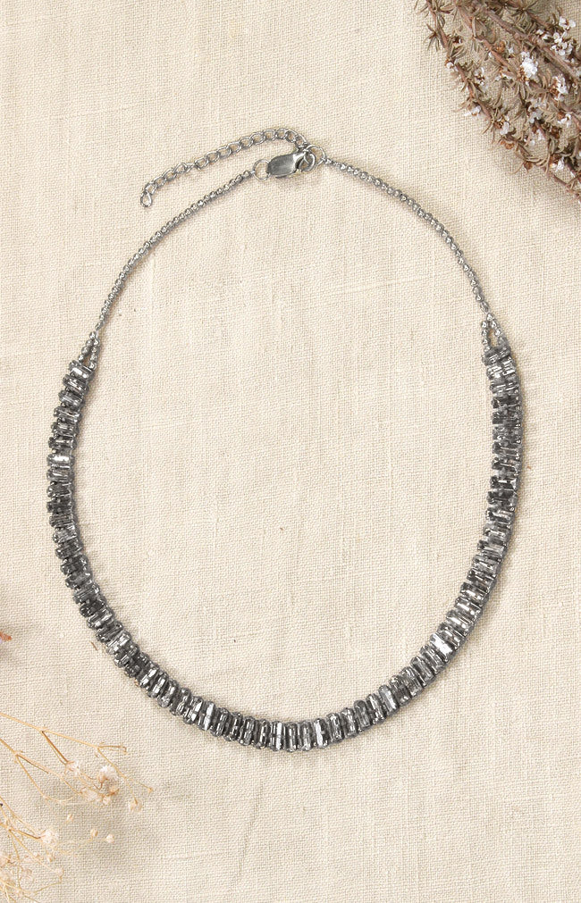 Dewa Necklace - Silver Tone