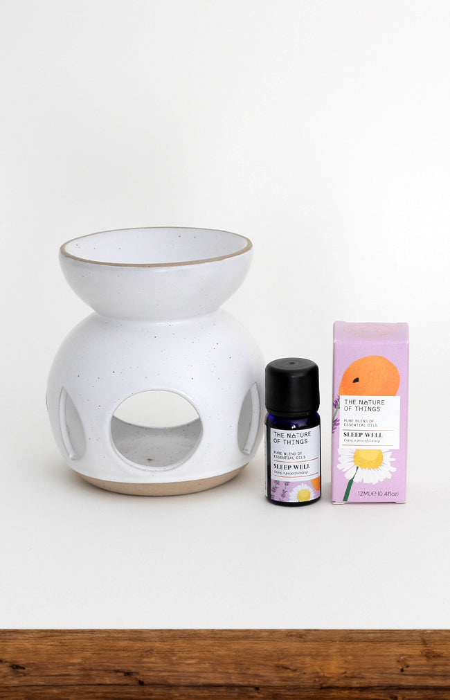 Essential Oil and Burner Set - Sleep Well