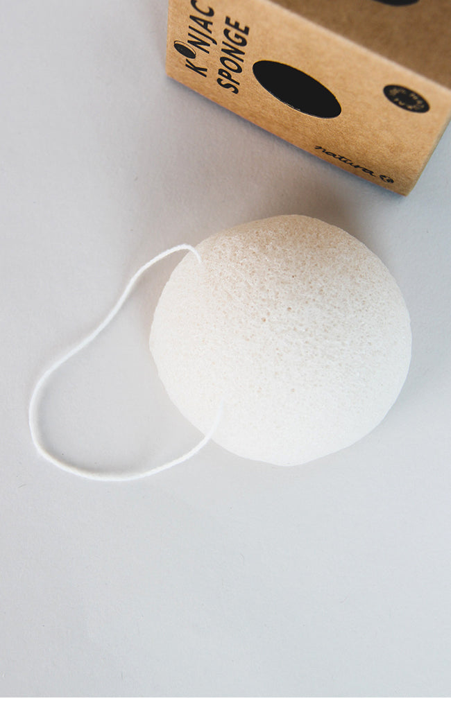 Konjac Sponge - White