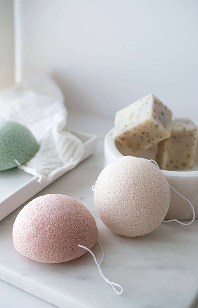 Konjac Sponge - White
