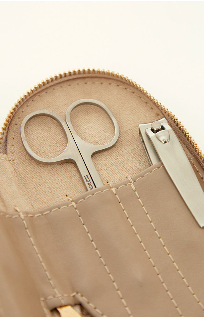 Ecru 4pc Manicure Kit