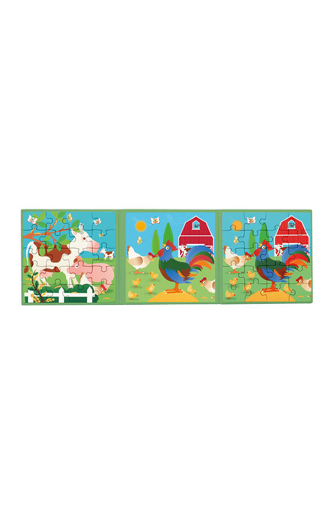 Magnetic Puzzle Book - Farm
