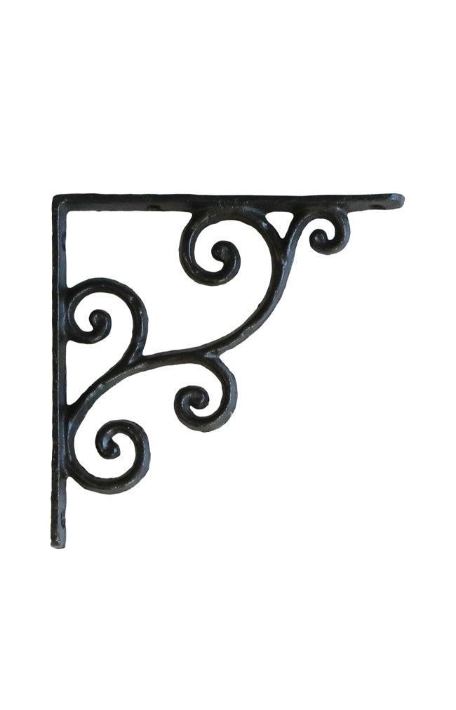 Isola Shelf Bracket - antique black