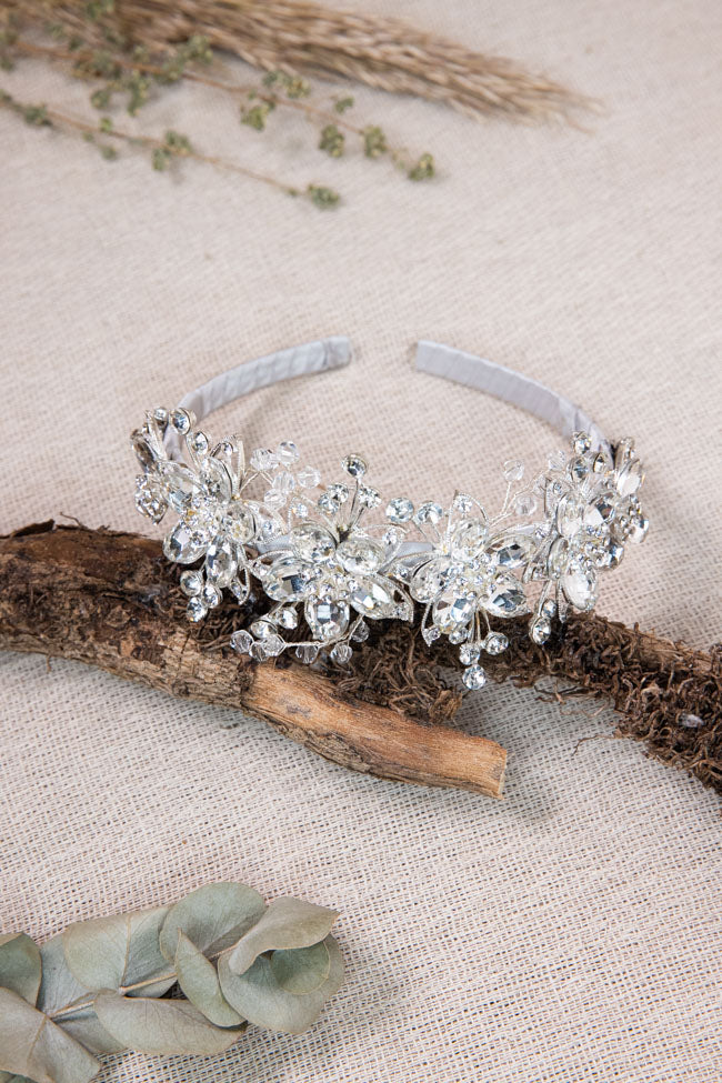 Monique Headband - Silver