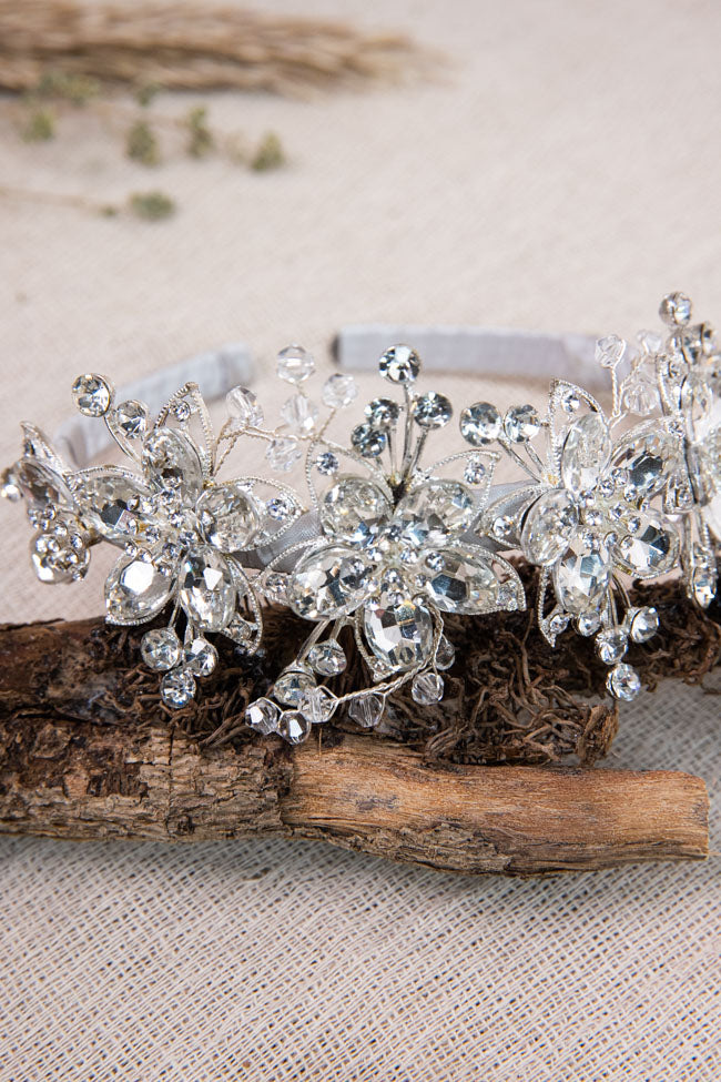 Monique Headband - Silver