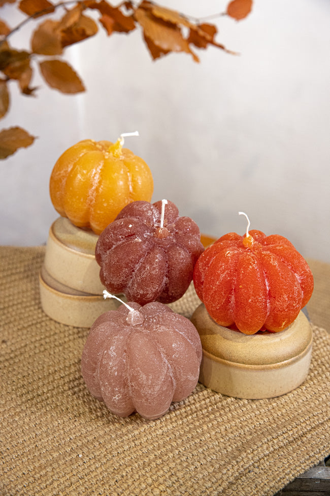 Deco Candle - 10x10cm - Sand