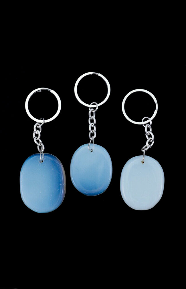 Crystal Keyring - Opalite