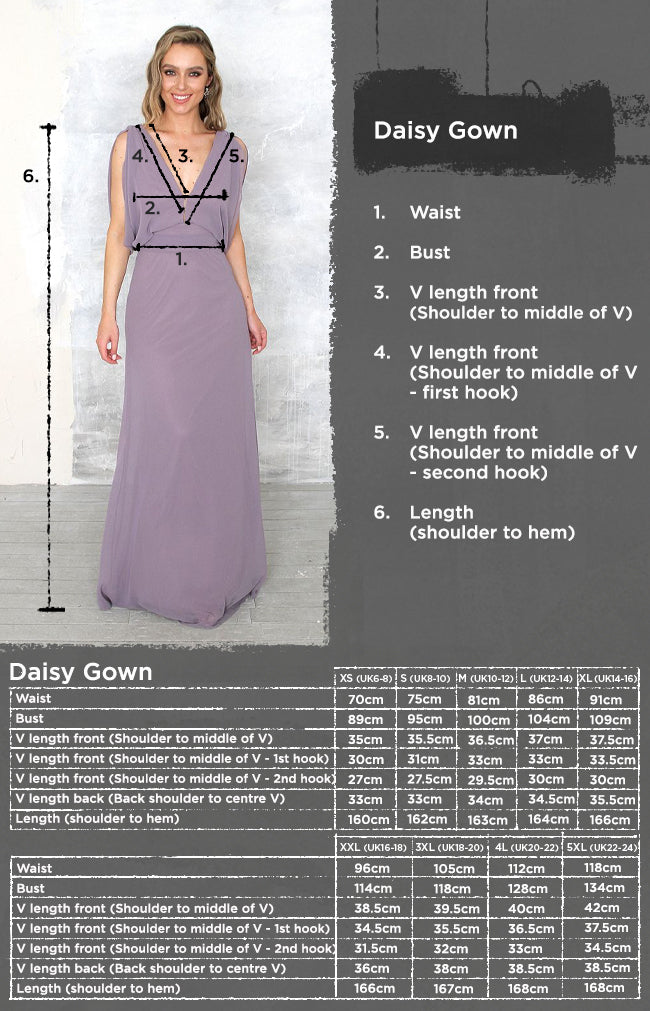 Daisy Gown - Lavender