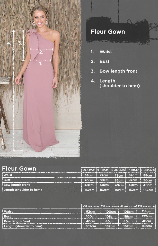 Fleur Gown - Black