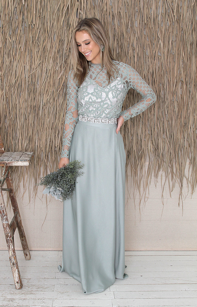 Siofra Top - Sage Green