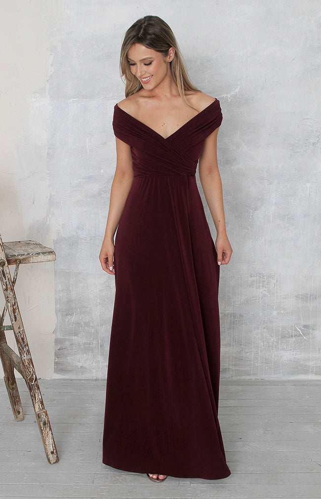 Yvette Gown - Plum
