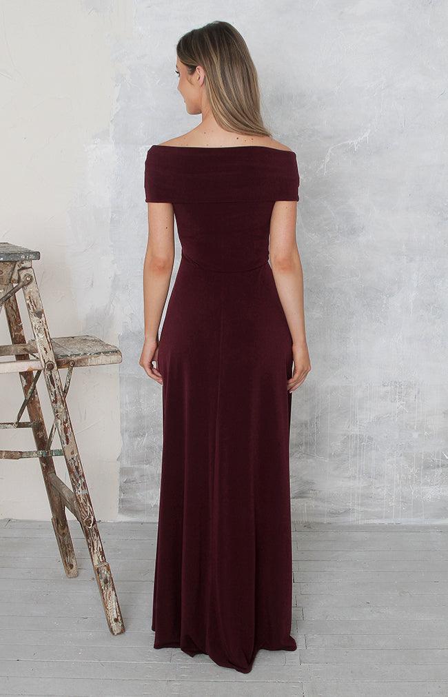 Yvette Gown - Plum