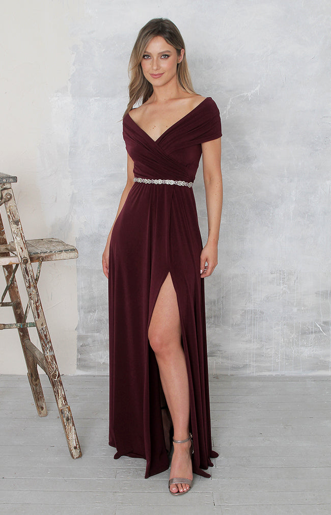 Yvette Gown - Plum