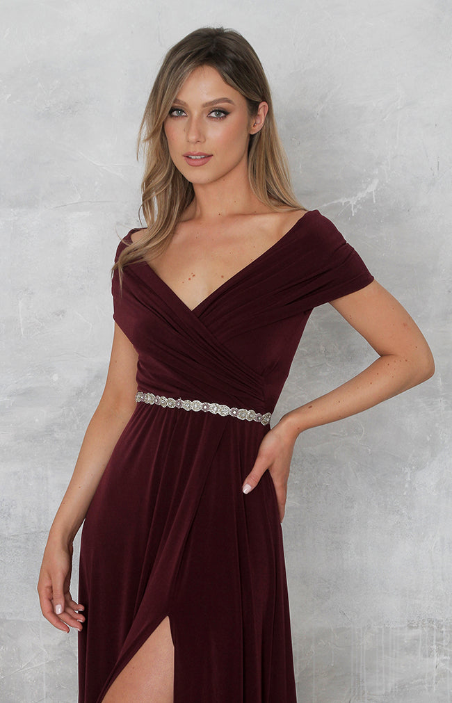 Yvette Gown - Plum
