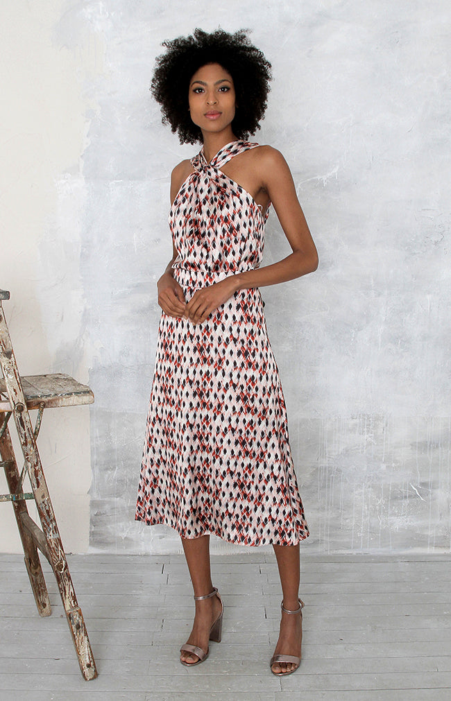 Juniper Printed Skirt - Rust