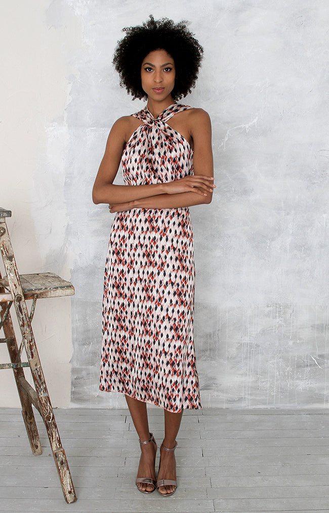 Juniper Printed Skirt - Rust