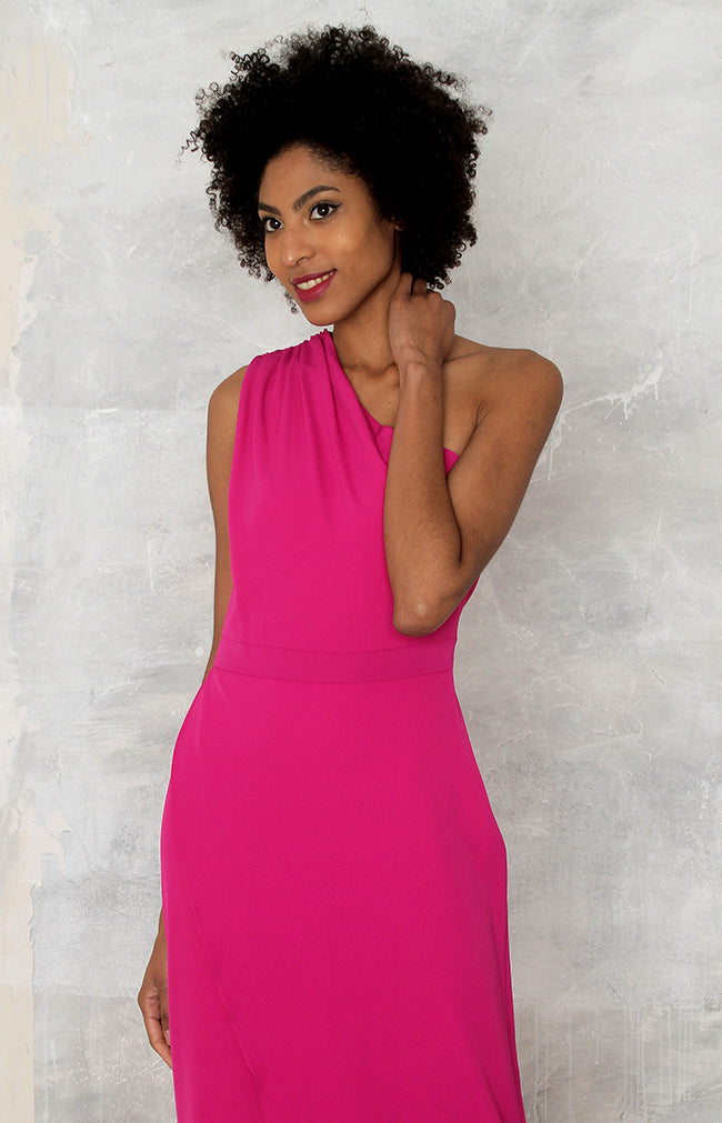 Calla Gown - Fuchsia