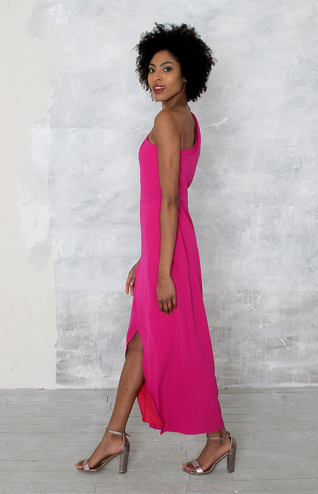 Calla Gown - Fuchsia