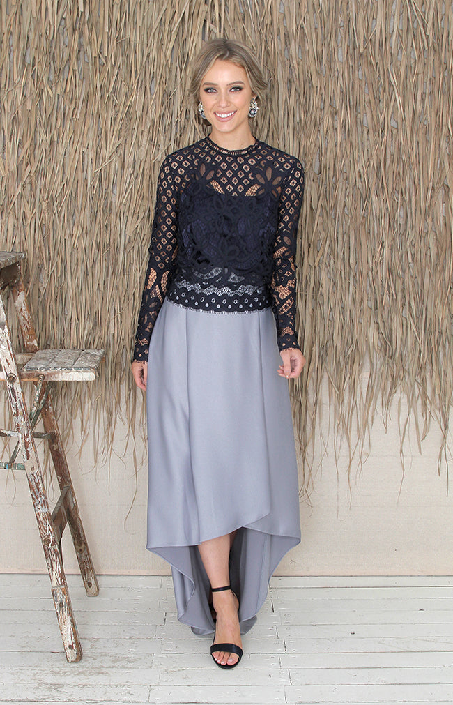 Siofra Top - Navy