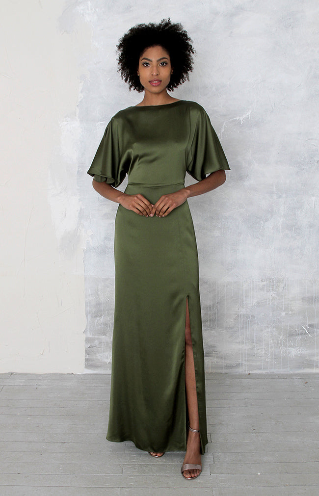 Moira Gown - M1 - Olive