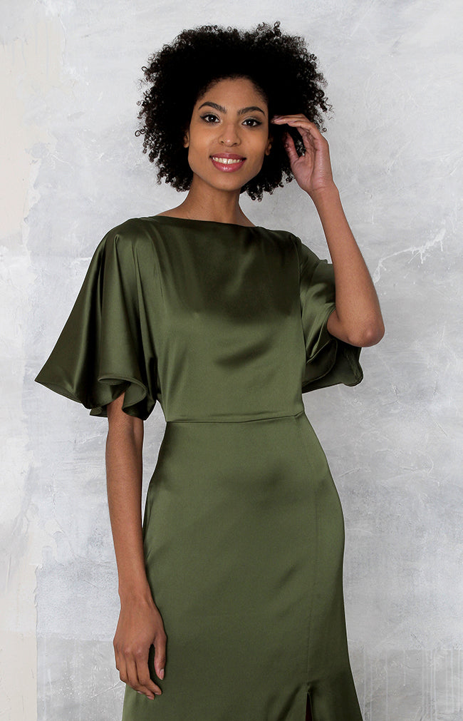 Moira Gown - M1 - Olive
