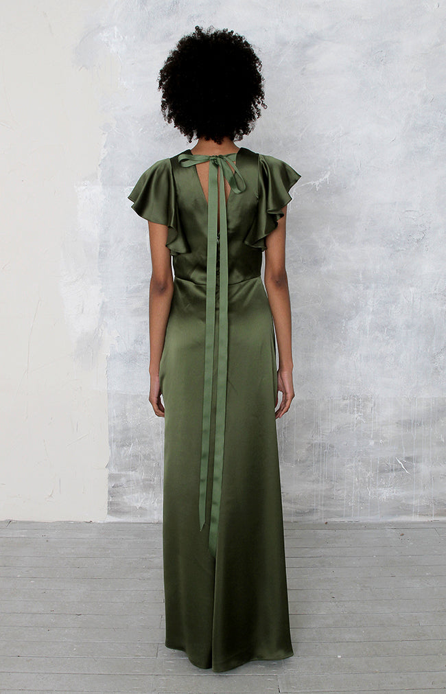 Della Gown - Olive