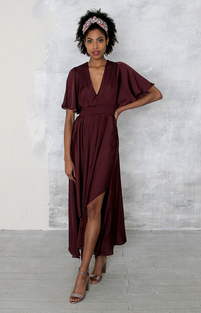 Etta Dress - Plum