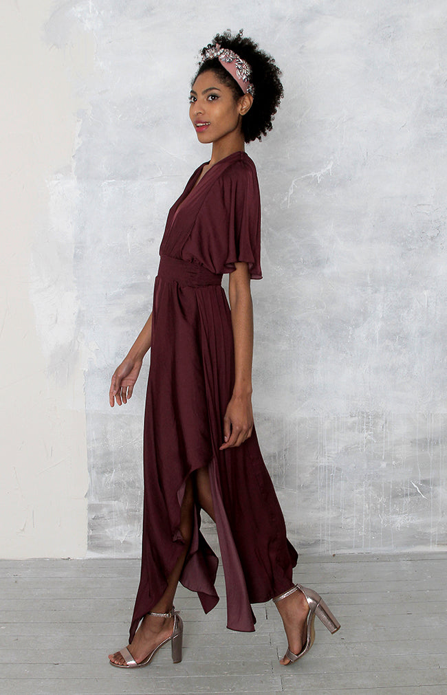 Etta Dress - Plum