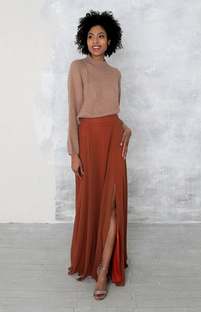 Cecilia Skirt - Rust