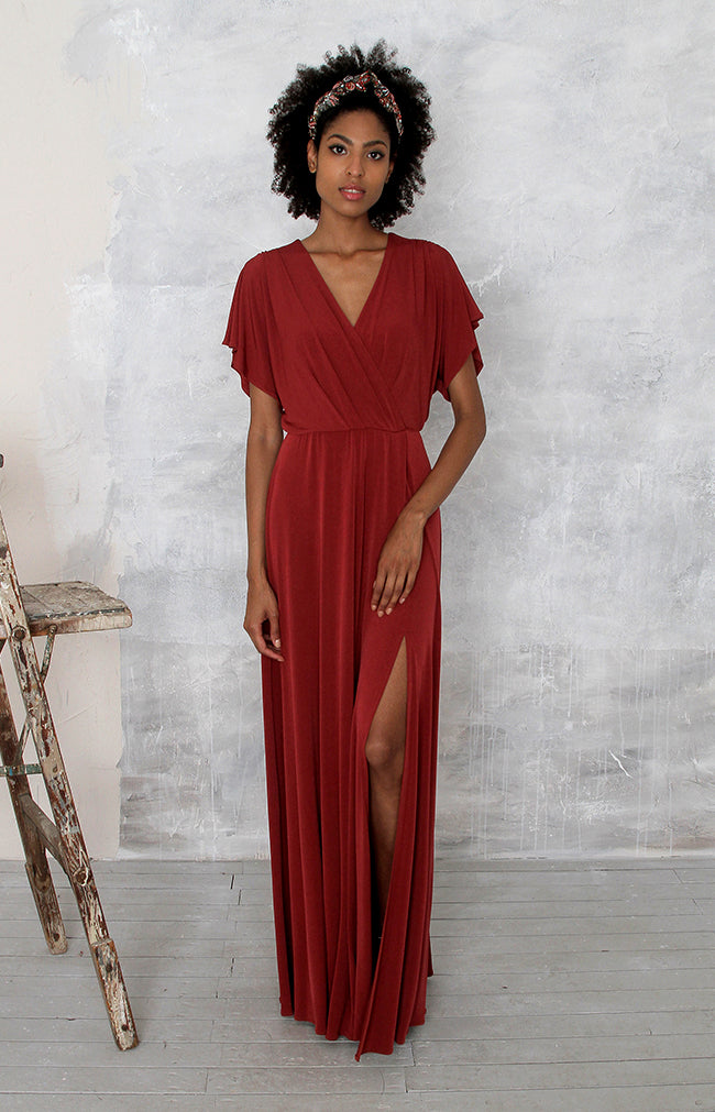 Andora Gown - Rust