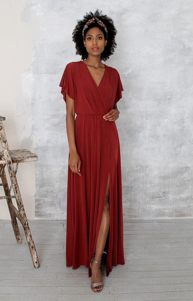Andora Gown - Rust