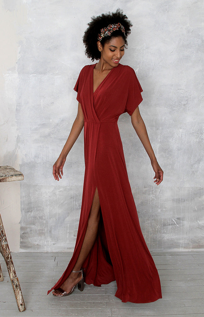 Andora Gown - Rust