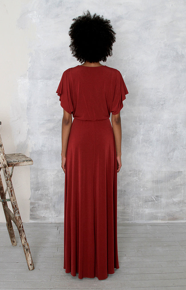 Andora Gown - Rust