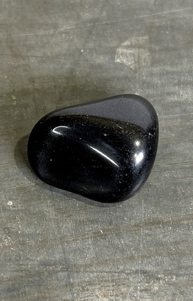 Black Onyx Tumblestone Crystal