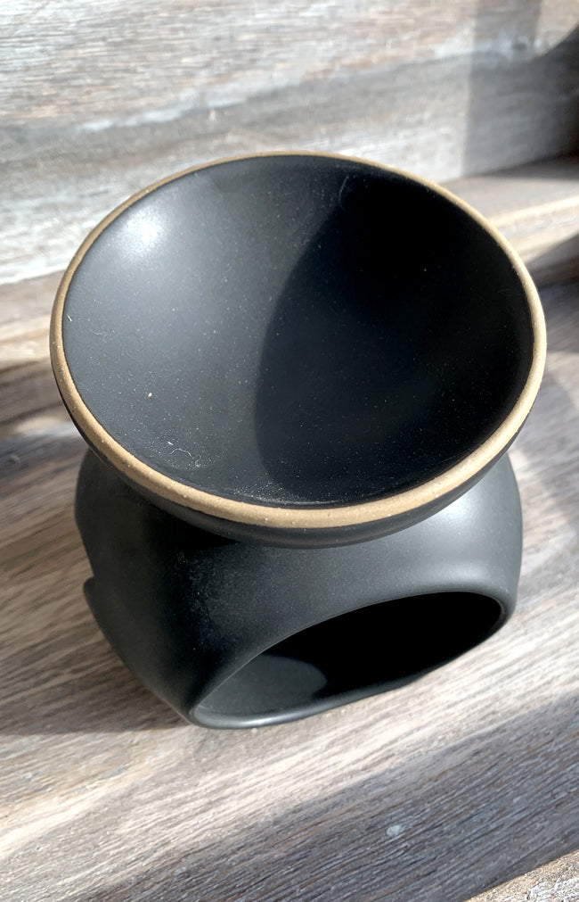 Moon Phases Oil Burner - Black