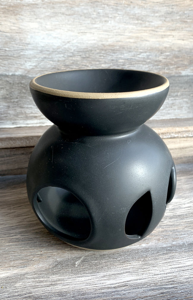 Moon Phases Oil Burner - Black